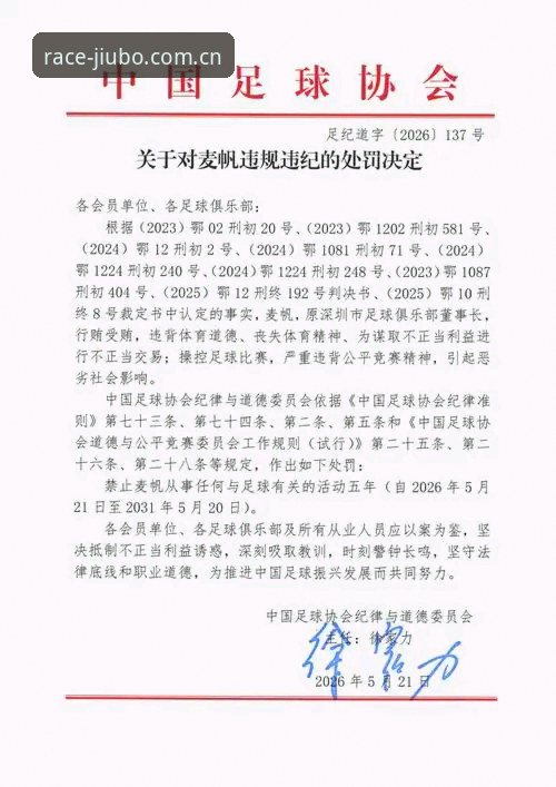 中国足协第三批禁足名单全面评测：17人终身禁赛背后的行业震荡